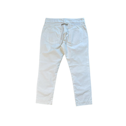 Jean Paul Gaultier Paire de Pantalon en Coton en Blanc