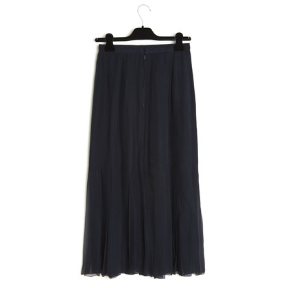 Chanel Skirt Silk in Blue