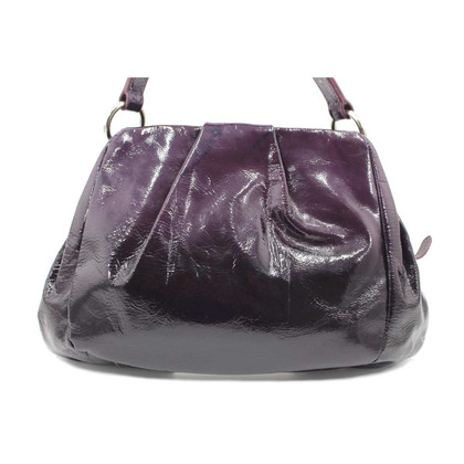 Prada Shopper Leather in Violet