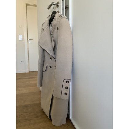 Karen Millen Jacket/Coat Cotton in Beige
