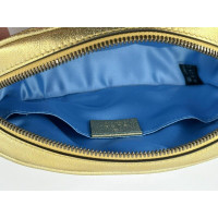 Gucci Marmont Camera Belt Bag aus Leder in Gold