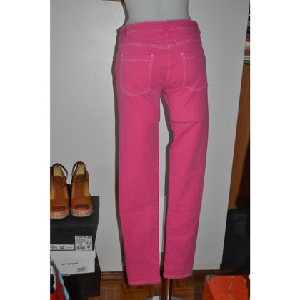 Mm6 Maison Margiela Jeans en Coton en Rose/pink