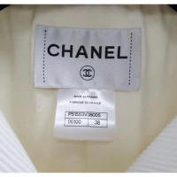 Chanel Blazer Zijde in Wit