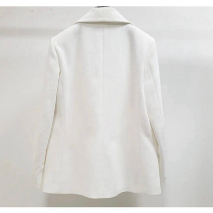 Chanel Blazer Silk in White