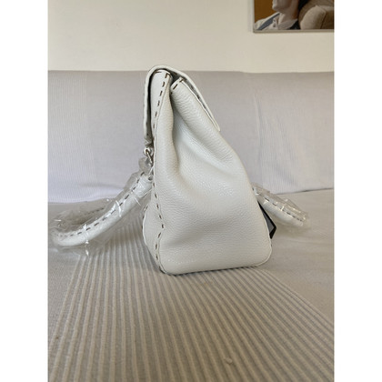Fendi Travel bag Leather in White