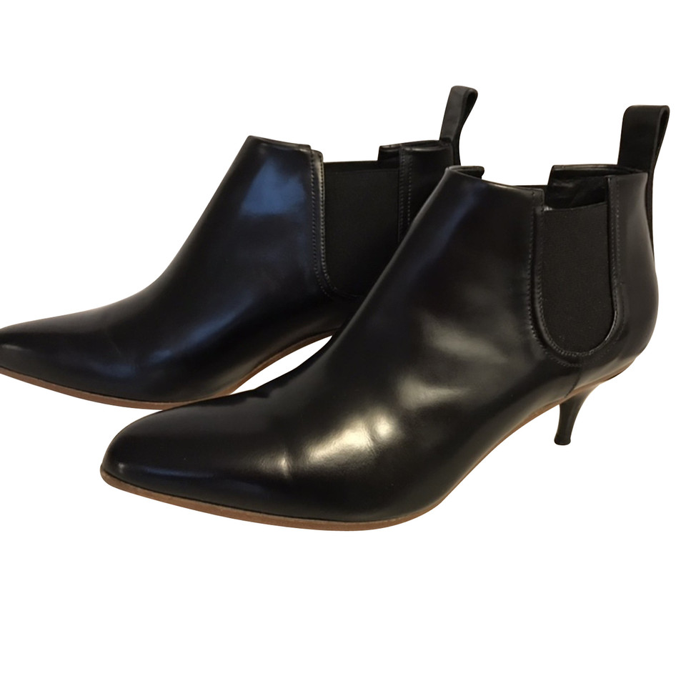 Acne Schwarze Ankle Boots 