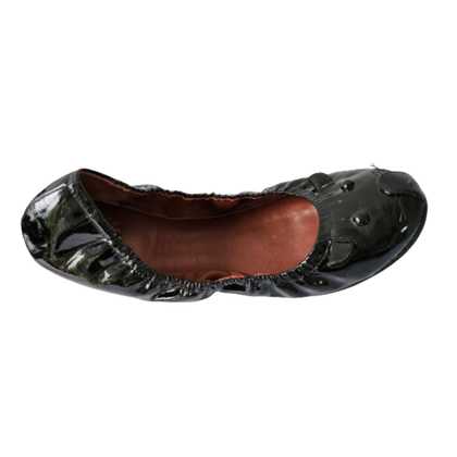 Marc Jacobs Slippers/Ballerinas Patent leather in Black