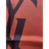 Yves Saint Laurent Schal/Tuch aus Seide in Orange