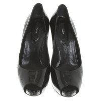 Bally Patent leather peep-toes
