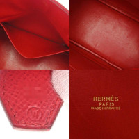 Hermès Bolide aus Leder in Rot