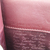 Cartier Cabochon  Bag aus Leder in Bordeaux