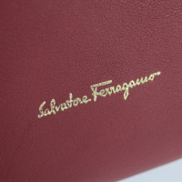 Salvatore Ferragamo Handtasche aus Leder in Fuchsia