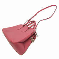 Bally Handbag Leather in Fuchsia