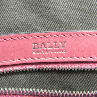 Bally Handbag Leather in Fuchsia