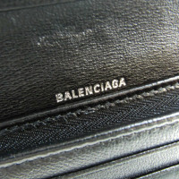 Balenciaga Sac à main/Portefeuille en Cuir en Noir