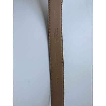 Balmain Cintura in Pelle in Marrone