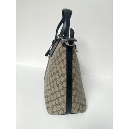 Gucci Travel bag Canvas in Brown