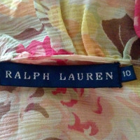 Ralph Lauren Robe en soie colorée