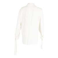 Alexander McQueen Top Silk in White
