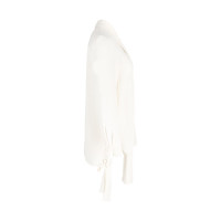 Alexander McQueen Top Silk in White
