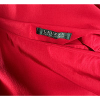 Ralph Lauren Oberteil aus Seide in Rot