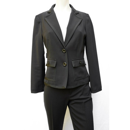 Moschino Suit Wool in Black