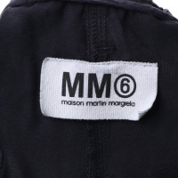 Mm6 By Maison Margiela trousers in blue