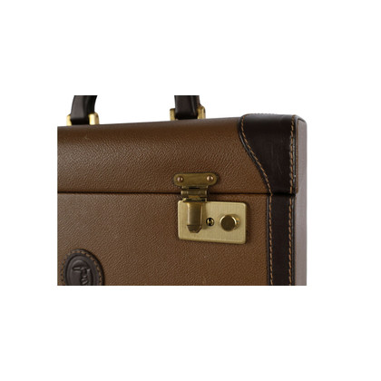 Trussardi Travel bag Leather in Brown