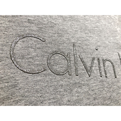 Calvin Klein Jeans Top Cotton in Grey