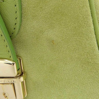 Giorgio Armani Handbag Suede in Green