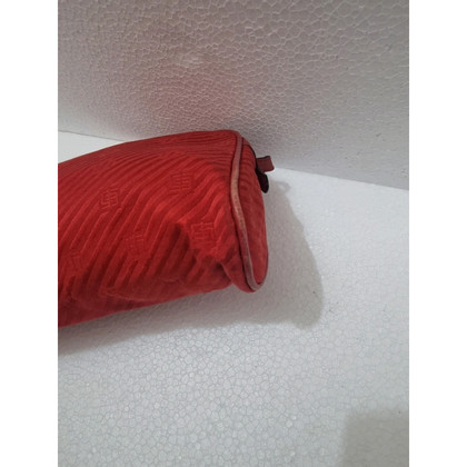 Emilio Pucci Shoulder bag Canvas in Red