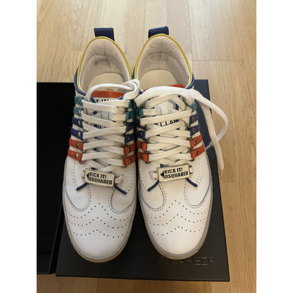Dsquared2 Sneakers aus Leder in Weiß