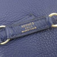 Hermès Trim aus Leder in Blau