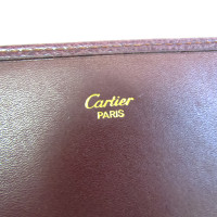 Cartier Shopper aus Leder in Bordeaux