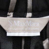 Max Mara Pantalon avec motif de rayures