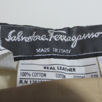 Salvatore Ferragamo Patchwork leather pants