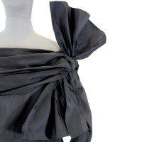 Rosie Assoulin Top Silk in Black