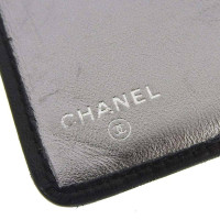 Chanel Tasje/Portemonnee Leer in Zwart