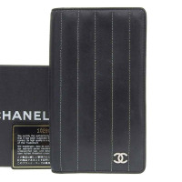Chanel Tasje/Portemonnee Leer in Zwart