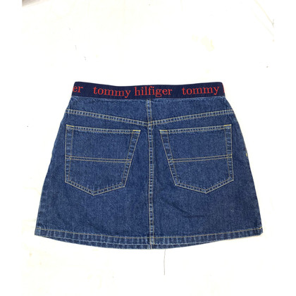 Tommy Hilfiger Gonna in Cotone in Blu