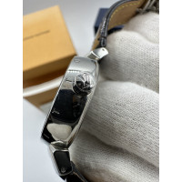 Louis Vuitton Armbanduhr aus Stahl in Braun