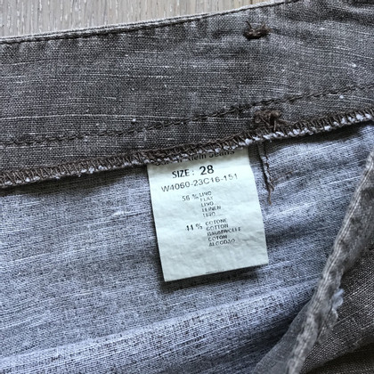 Calvin Klein Shorts Linen in Taupe