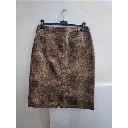Borbonese Skirt Cotton in Khaki