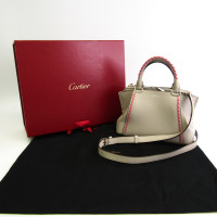 Cartier C de Cartier Bag aus Leder in Beige