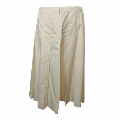 Fendi Skirt Cotton in White