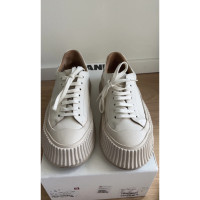 Jil Sander Trainers Leather in Cream