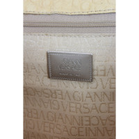 Gianni Versace Shoulder bag Leather in Beige