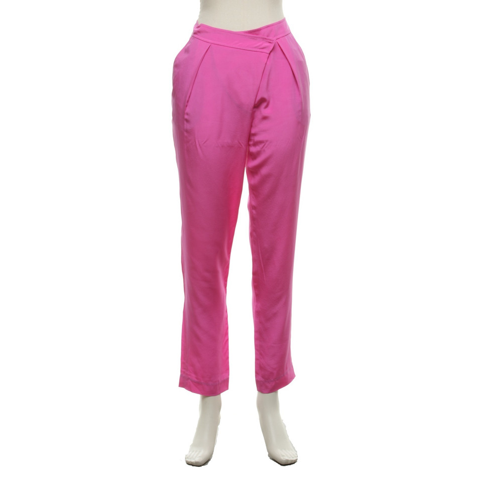 Tibi Silk pants in pink