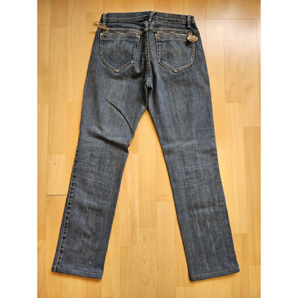 Max Mara Jeans aus Baumwolle in Blau