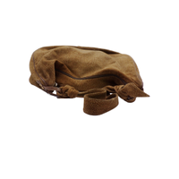 Borbonese Tote Bag aus Leder in Beige